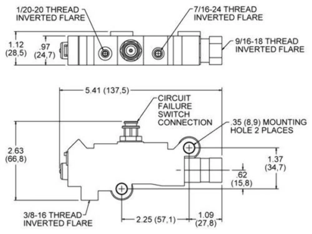 Disc_Drum Proportioning Valve - Brass PV2